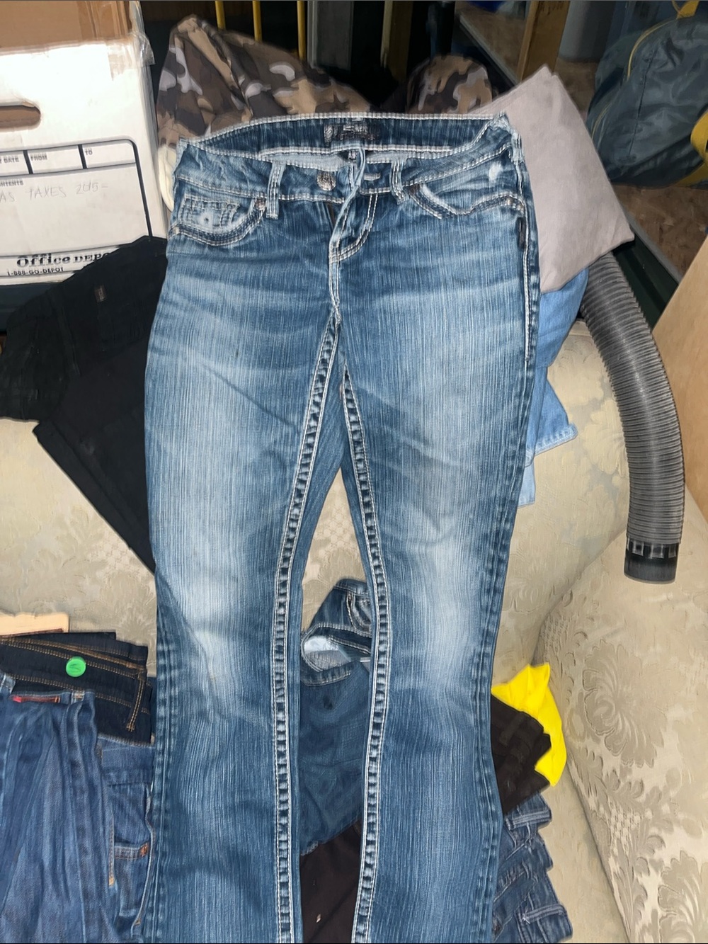 Silver Jeans AIKO waist 26 leg 34